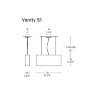 Подвесной светильник Leucos VANITY S1 White