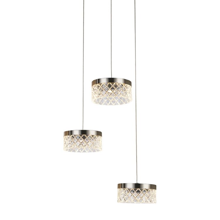 Подвесной светильник Delight Collection MD21020075-3A satin nickel