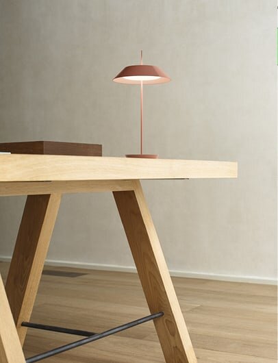 Настольная лампа Vibia Mayfair Mini 5495 Terra Red