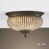 Потолочная люстра UTTERMOST CRISTAL DE LISBON FLUSH MOUNT