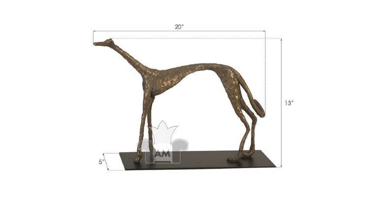 Скульптура Phillips Collection Greyhound Sculpture Bronze