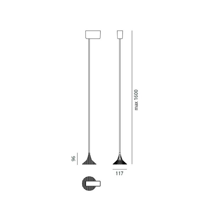 Подвесной светильник Artemide 1936010A