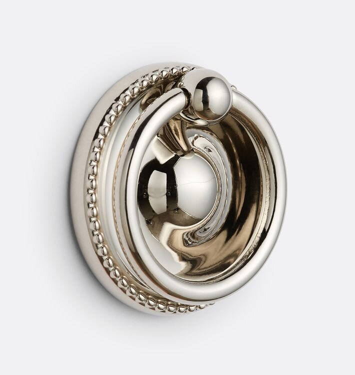 Ручка-кнопка Rejuvenation Hans Drop Ring Oil-Rubbed Bronze