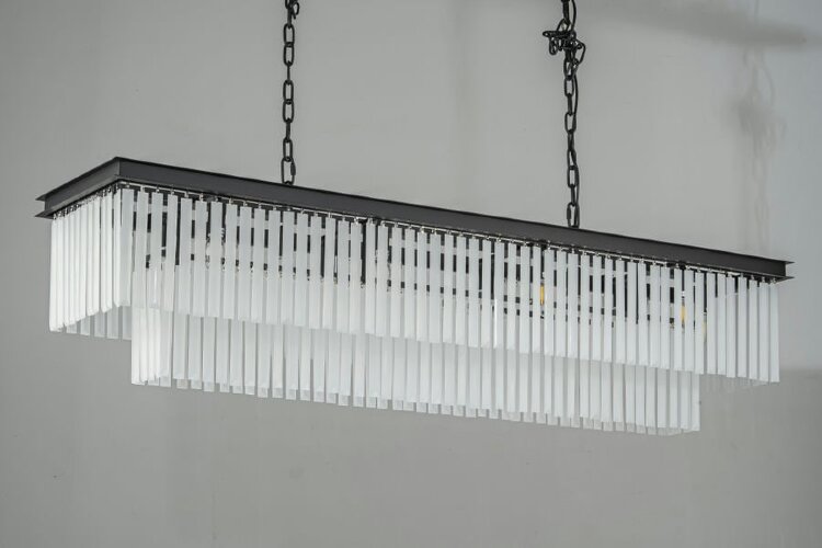 Люстра Delight Collection Odeon 12C/P black/frost
