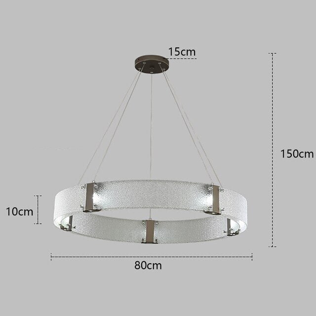 Подвесной светильник Delight Collection D8028P/R/D800 black/clear