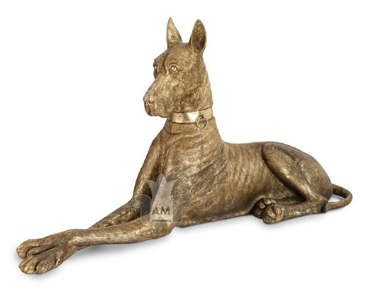 Скульптура Phillips Collection Great Dane Sculpture, Gold