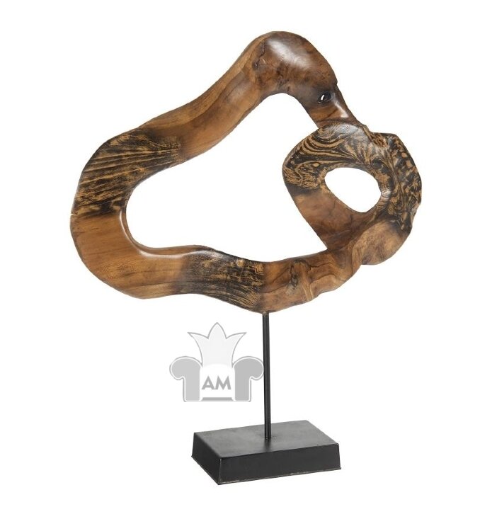 Скульптура Phillips Collection Swirl Wood Sculpture