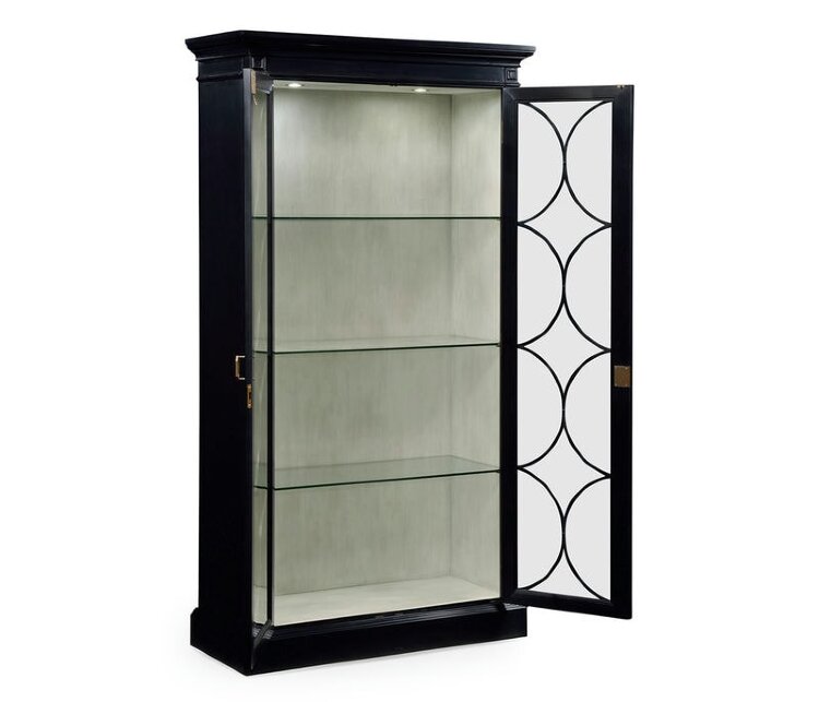 Витрина Jonathan Charles Formal Black Display Cabinet