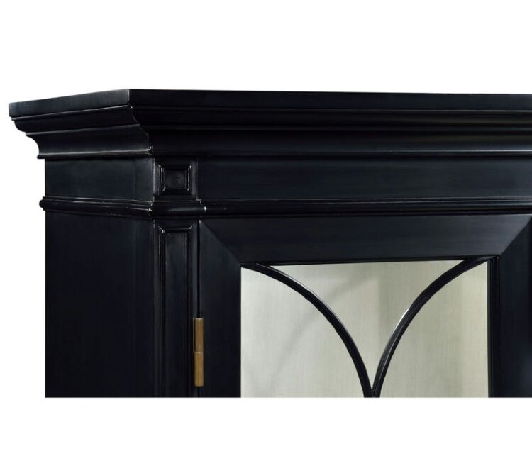 Витрина Jonathan Charles Formal Black Display Cabinet