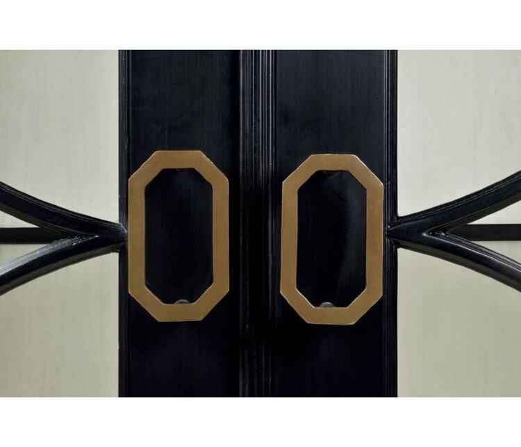 Витрина Jonathan Charles Formal Black Display Cabinet