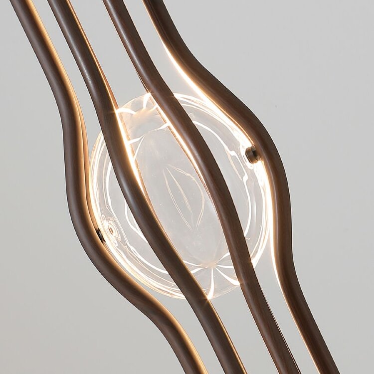 Напольный светильник Delight Collection MJ60911F/A nut-brown