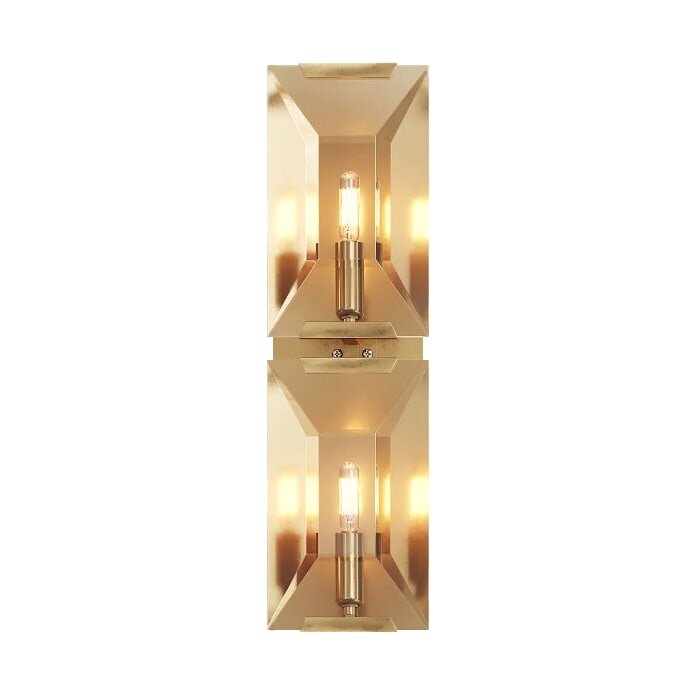 Настенный светильник Delight Collection Harlow Crystal A2 gold