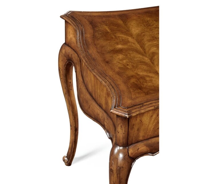 Письменный стол Jonathan Charles Serpentine walnut desk