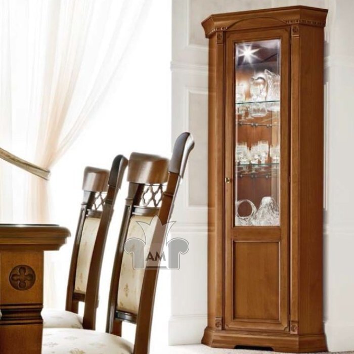 Витрина угловая Prama Palazzo Ducale ciliegio 71CI15