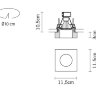 Встраиваемый светильник Fabbian D27F0900 Встраиваемый светильник Fabbian D27F0900