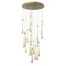 Подвесной светильник Delight Collection Teardrop 19 gold