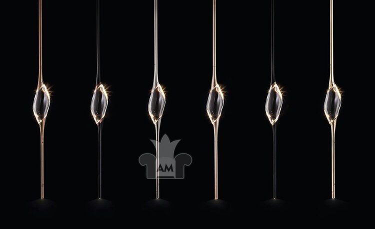 Люстра Il Pezzo Mancante Il Pezzo 12 Cluster A black-gold