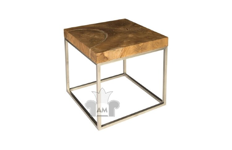 Декоративный стол Phillips Collection Teak Puzzle Side Table