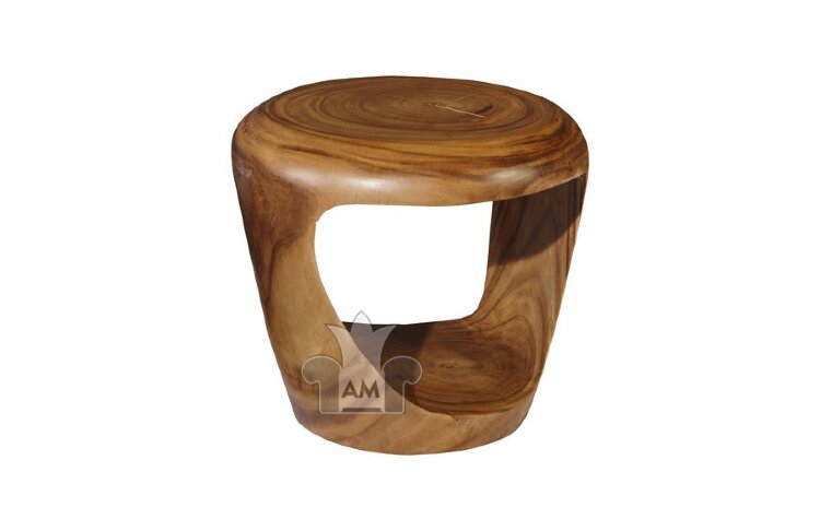 Декоративный стол Phillips Collection Grotto Stool Natural Wood