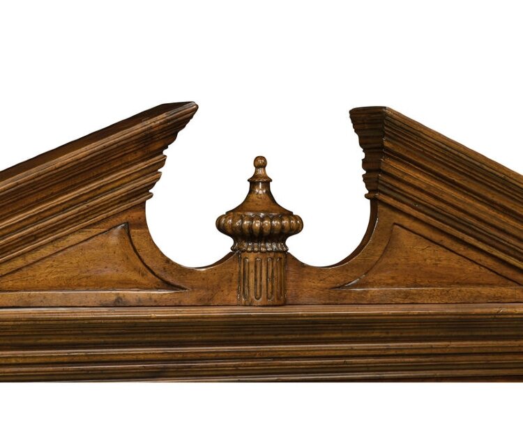 Витрина Jonathan Charles Glazed Walnut Display Cabinet