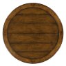 Декоративный стол Jonathan Charles Round 36" Walnut Planked Bar Table