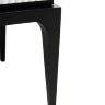Тумбочка прикроватная Este черно/серая см Garda Decor GD-00004