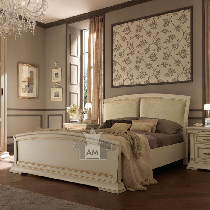 Кровать (140х200) Prama Palazzo Ducale laccato 71BO13LT