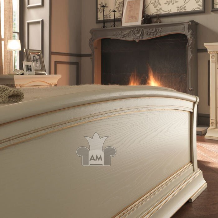 Кровать (140х200) Prama Palazzo Ducale laccato 71BO13LT