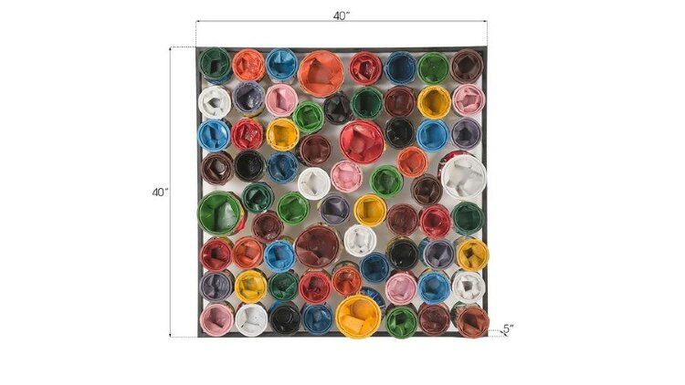 Настенный декор Phillips Collection Paint Can Wall Art