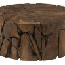 Коктейльный стол Phillips Collection Teak Slice Round Coffee Table