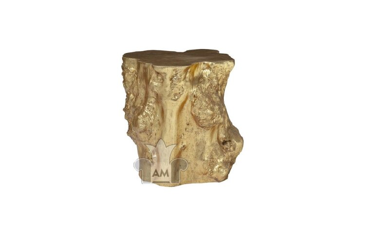 Декоративный стол Phillips Collection Log Side Table Gold