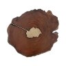 Коктейльный стол Phillips Collection Molten Coffee Table Brass