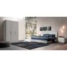 Шкаф 3-дверный Status Italy Mia Silver Grey, MIBGRAR03