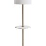 Торшер с мраморн.столиком плафон белый h.150 см Garda Decor 22-88338FL Торшер с мраморн.столиком плафон белый h.150 см Garda Decor 22-88338FL