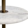 Торшер с мраморн.столиком плафон белый h.150 см Garda Decor 22-88338FL Торшер с мраморн.столиком плафон белый h.150 см Garda Decor 22-88338FL