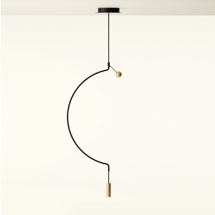 Подвесной светильник Axo Light Liaison M1 black/gold