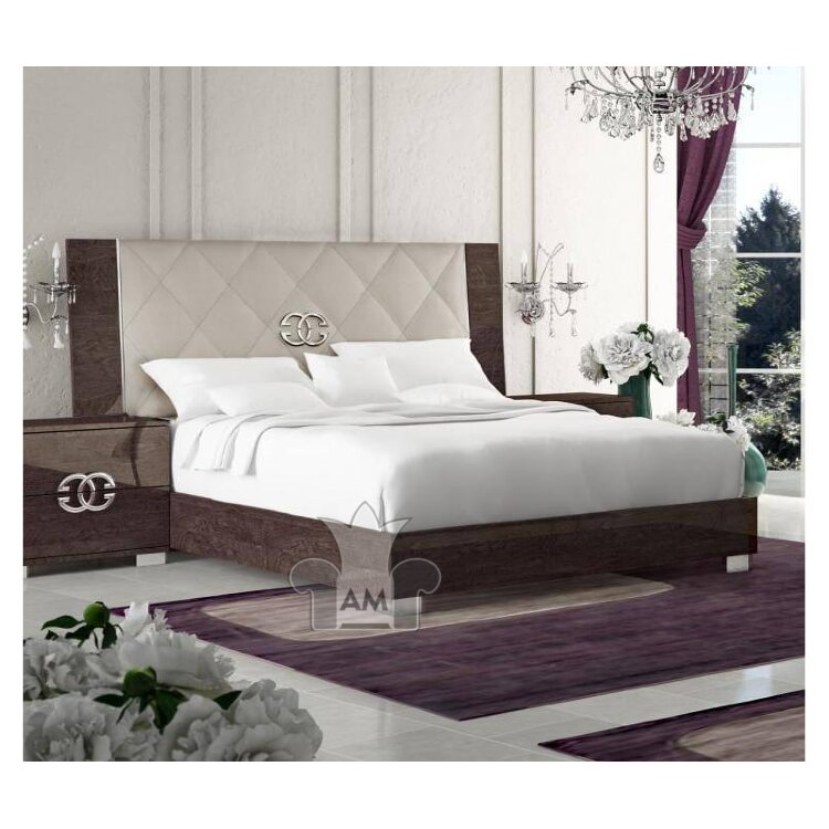 Кровать 180 см Status Prestige с мягким изголовьем