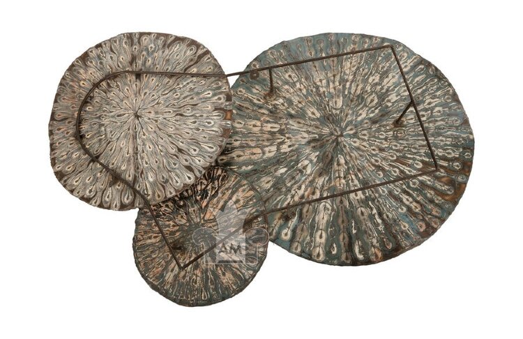 Настенный декор Phillips Collection Metal Lotus Wall Art