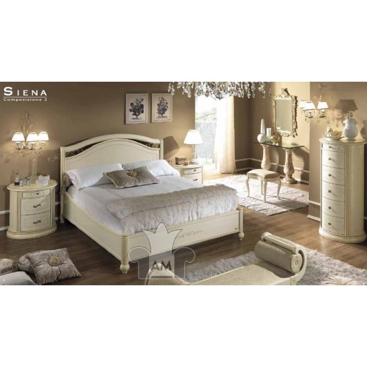 Кровать Siena Avorio Legno Camelgroup, 160 см без изножья