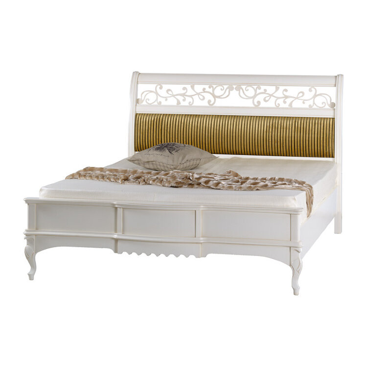 Кровать двуспальная Маттео Mobex M216P 180х200 из массива дерева