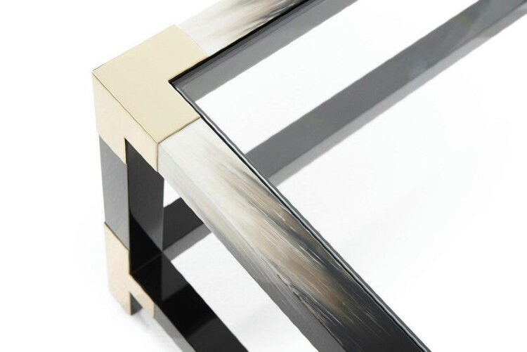 Коктейльный стол Theodore Alexander Сutting Edge Coffee Table in Black