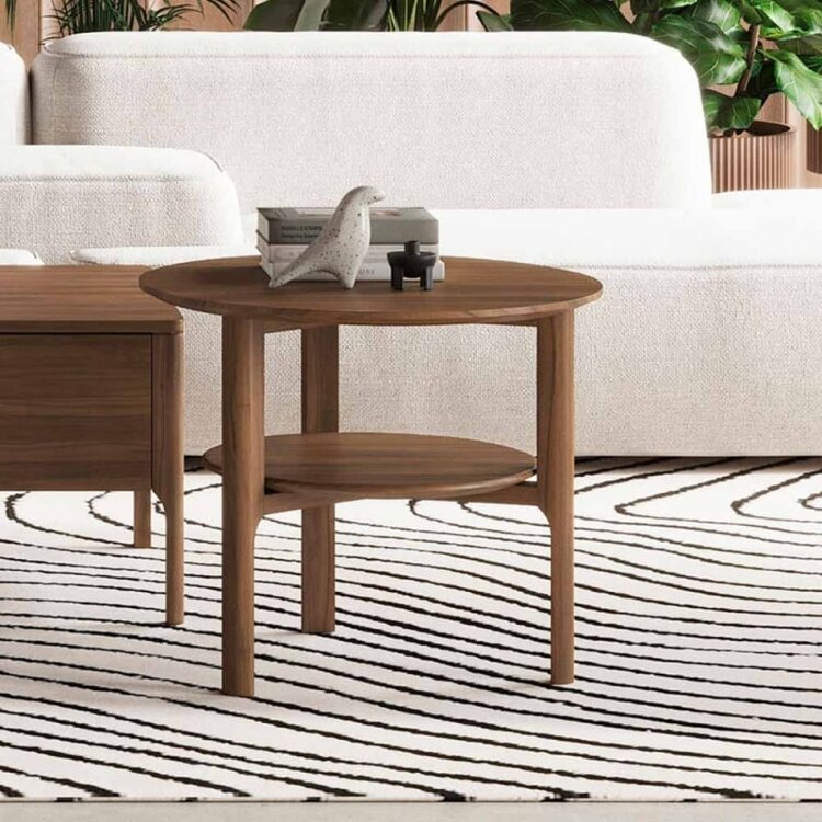 Столик приставной MOD Interiors Ronda, 60x60, Орех F, MDI.ST.RD.110