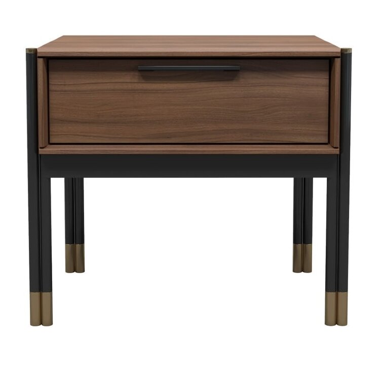 Прикроватная тумба MOD Interiors Benissa, шпон ореха F, MDI.BST.BS.56