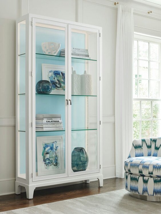 Витрина LEXINGTON LAKESHORE CURIO SKY BLUE