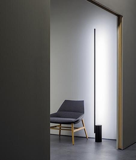 Напольный светильник Vibia Sticks 7348 Black 3000K