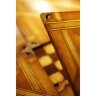 Декоративный стол Jonathan Charles Walnut Leather with Geometric Inlays Games Table Декоративный стол Jonathan Charles Walnut Leather with Geometric Inlays Games Table