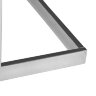 Консоль 2 ящика белая/хром см Garda Decor KFG103