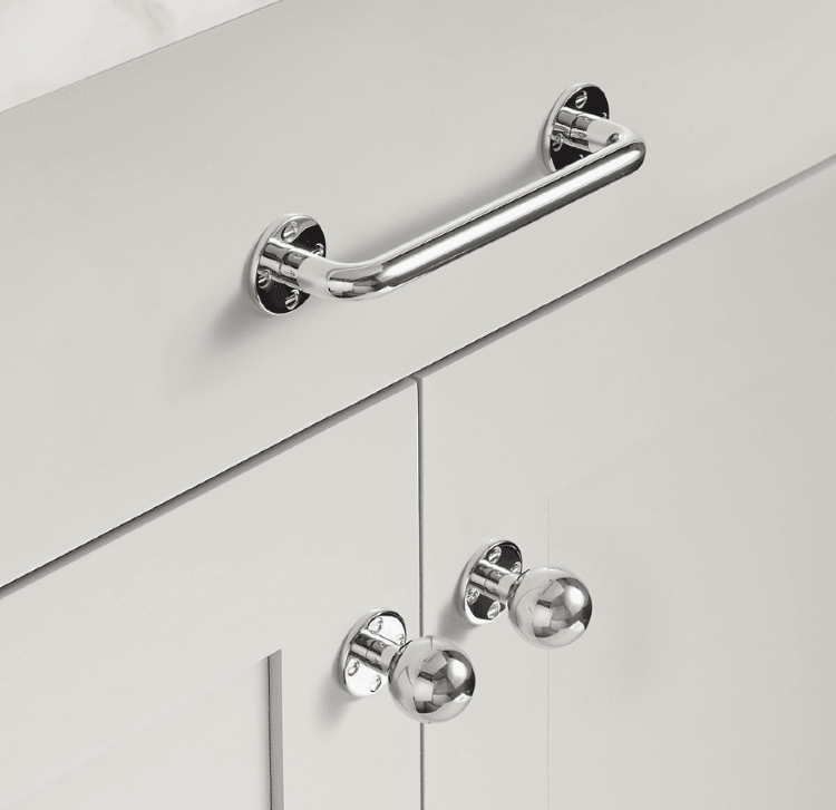 Ручка-скоба Restoration Hardware Chaillot L.10.2cm Polished Nickel