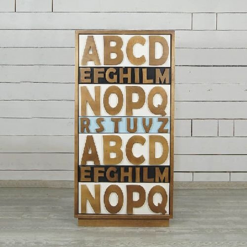 Комод Alphabeto Birch 3