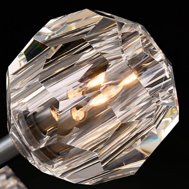 Бра Restoration Hardware Boule De Cristal Single Sconce Polished Nickel